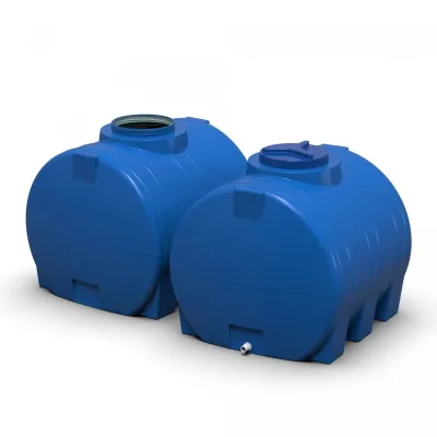 Ємність Litolan двошарова горизонтальна 750 л (EG750І)